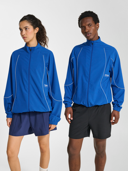 hummel PULSE WOVEN ZIP JACKET - TRUE BLUE | hummel.net