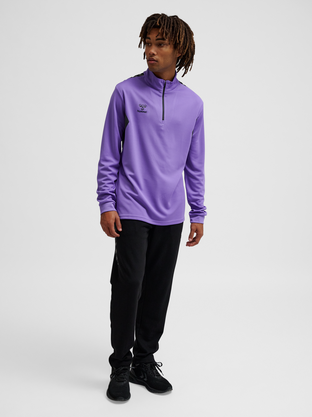 hmlAUTHENTIC HALF ZIP SWEAT