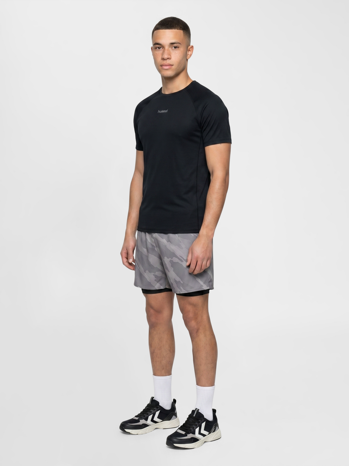 hmlHIIT INTENSITY AOP 2 IN 1 SHORTS