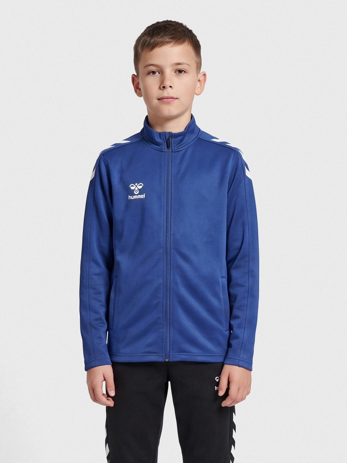 hmlCORE XK POLY ZIP SWEAT KIDS