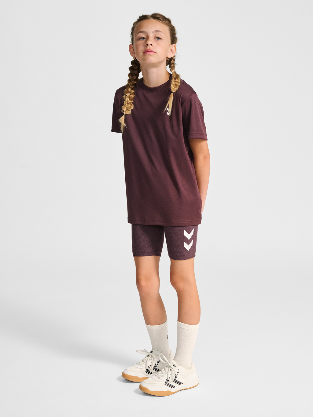 hmlJR LOGO SHORT  TIGHTS