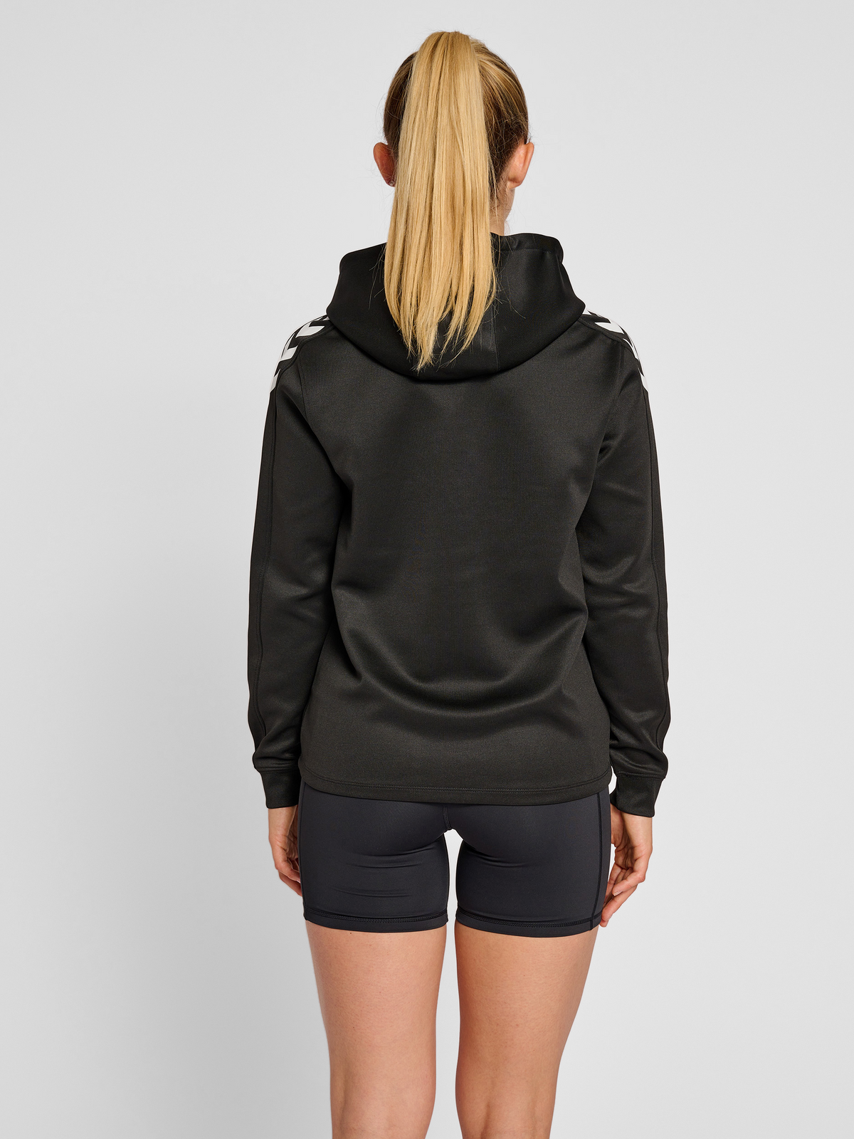 hmlCORE XK POLY ZIP HOOD SWEAT WOMA