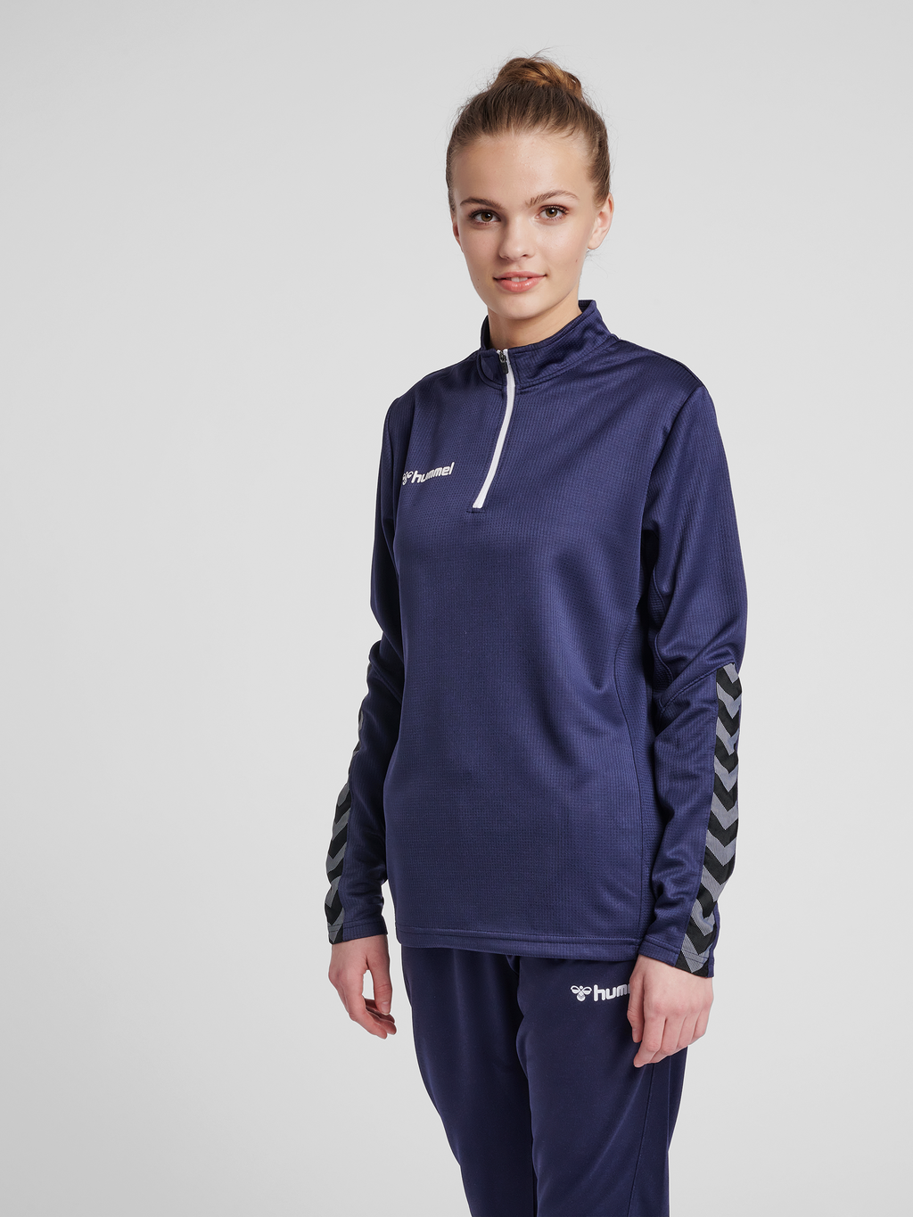 hmlAUTHENTIC HALF ZIP SWEATSHIRT WO