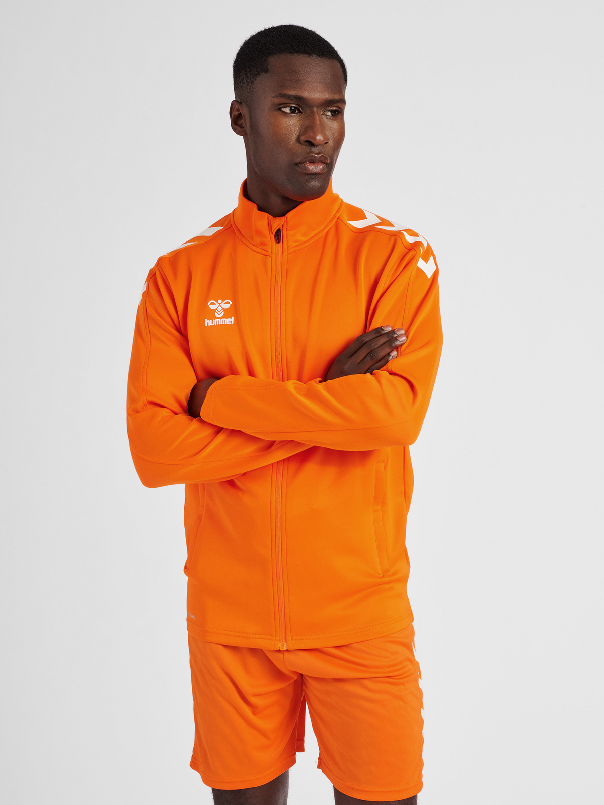 hmlCORE XK HALF ZIP POLY SWEAT