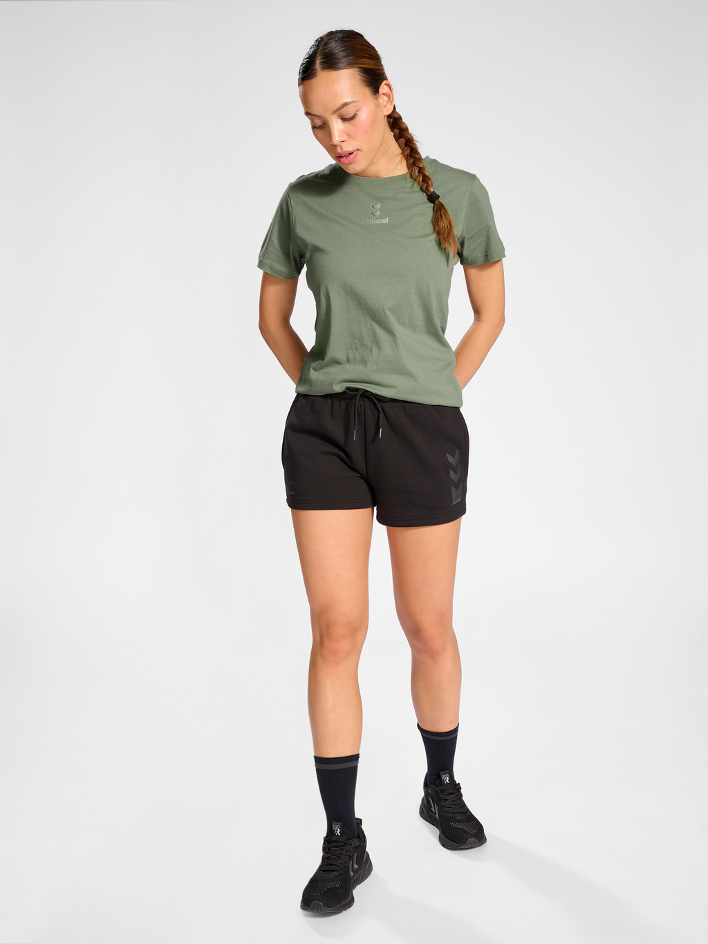 hmlACTIVE CHEVRONS CO TEE S/S WOMAN