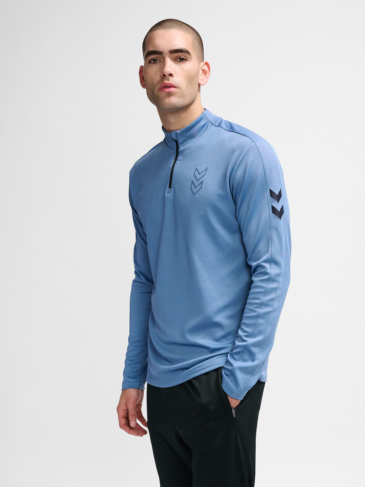 hmlACTIVE PL HALF ZIP