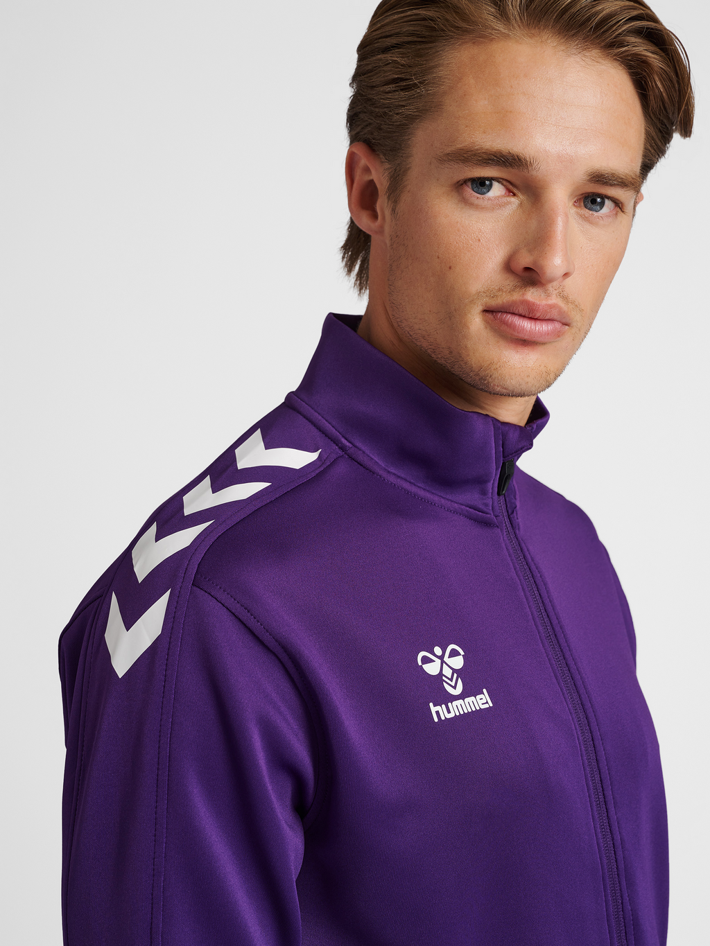 hmlCORE XK POLY ZIP SWEAT