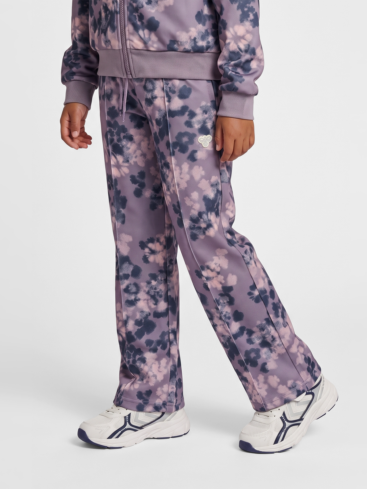 hmlJR REG POLY AOP PANTS