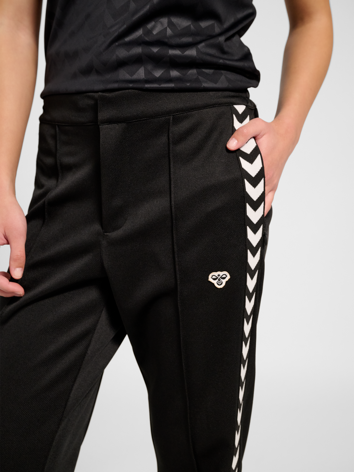 Flared Stretch Logotape Pants