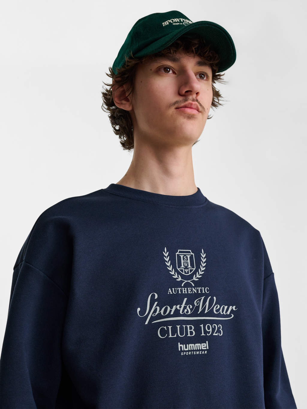 hmlLOOSE CREWNECK CLUB SPORTSWEAR