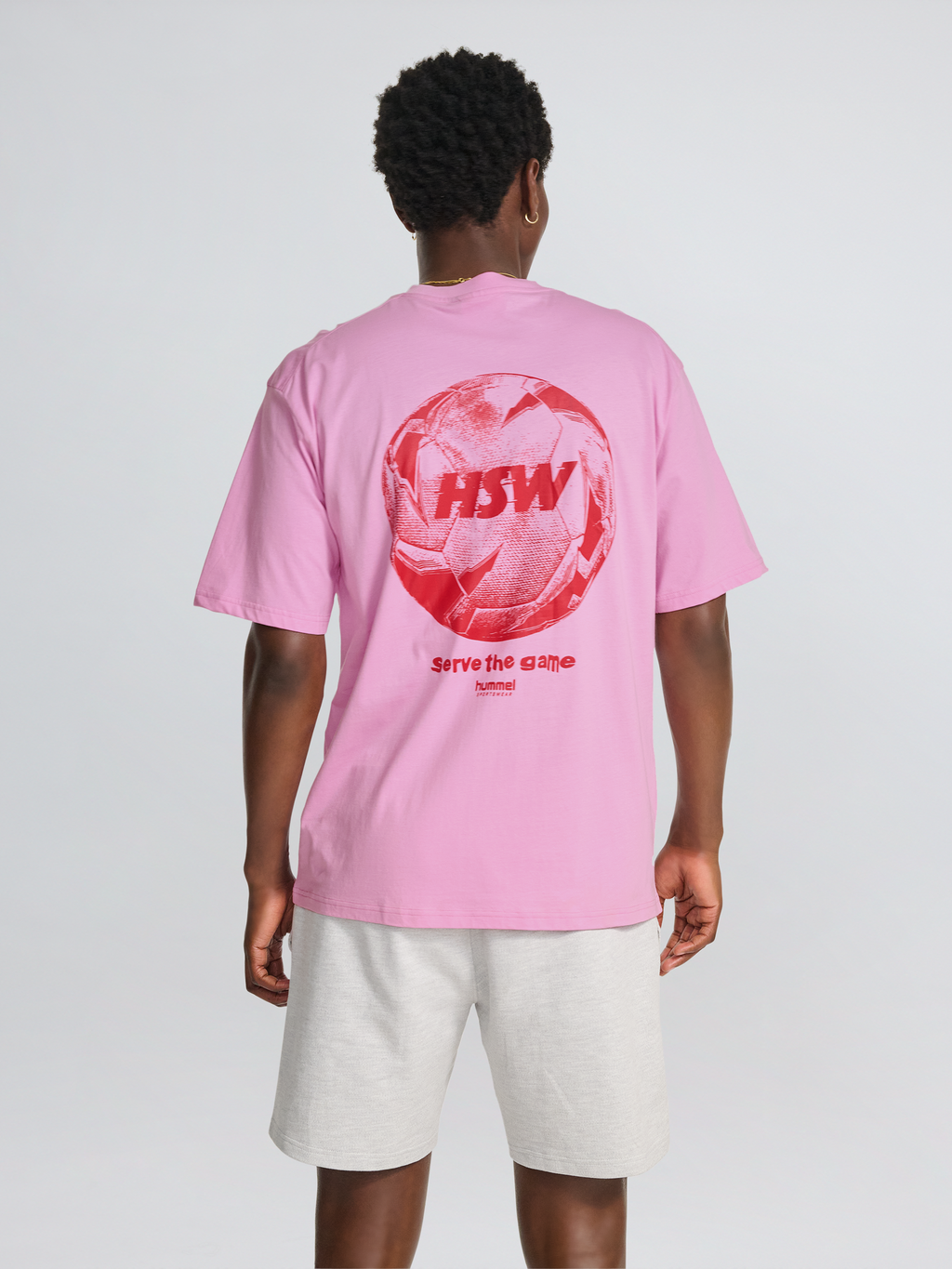 hmlLOOSE T-SHIRT S/S HSW FOOTBALL