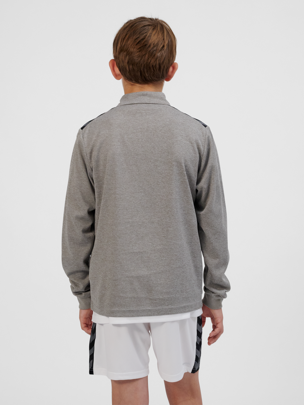 hmlAUTHENTIC HALF ZIP SWEAT KIDS