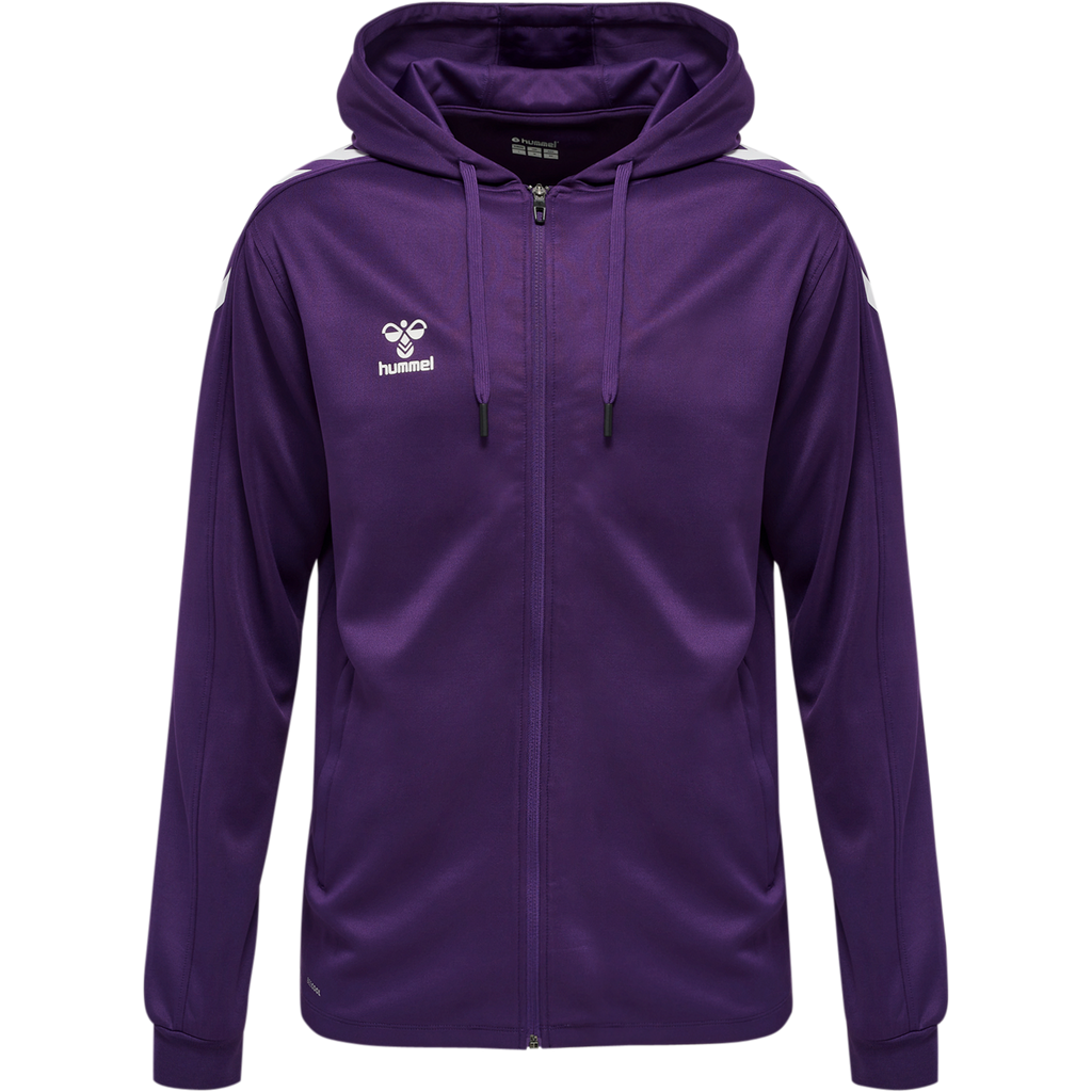 hmlCORE XK POLY ZIP HOOD SWEAT