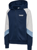 hmlJR LOOSE BLOCKED ZIP HOODIE