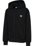 hmlJR LOOSE ZIP HOODIE BEE