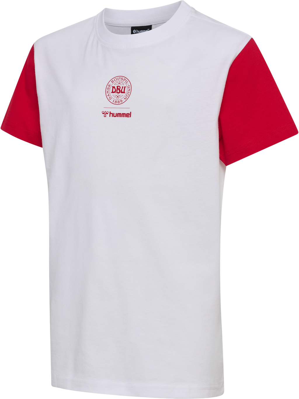 DBU 26 FAN RED-WHITE TEE SS KIDS