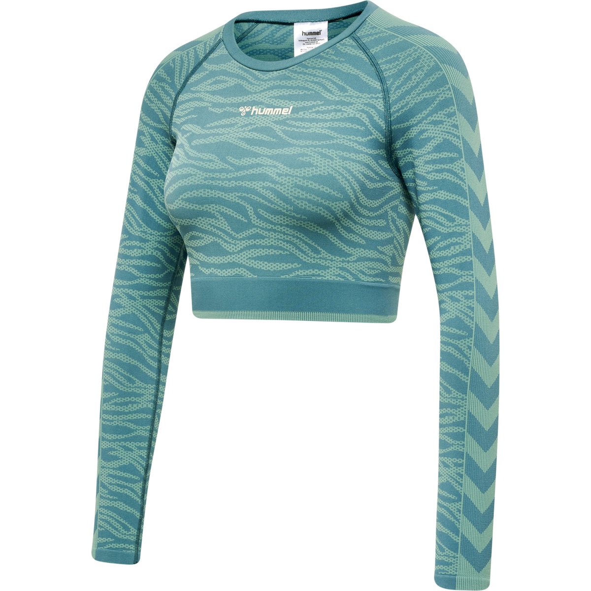 hmlMT SAGA SEAMLESS CROP T-SHIRT LS