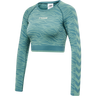 hmlMT SAGA SEAMLESS CROP T-SHIRT LS