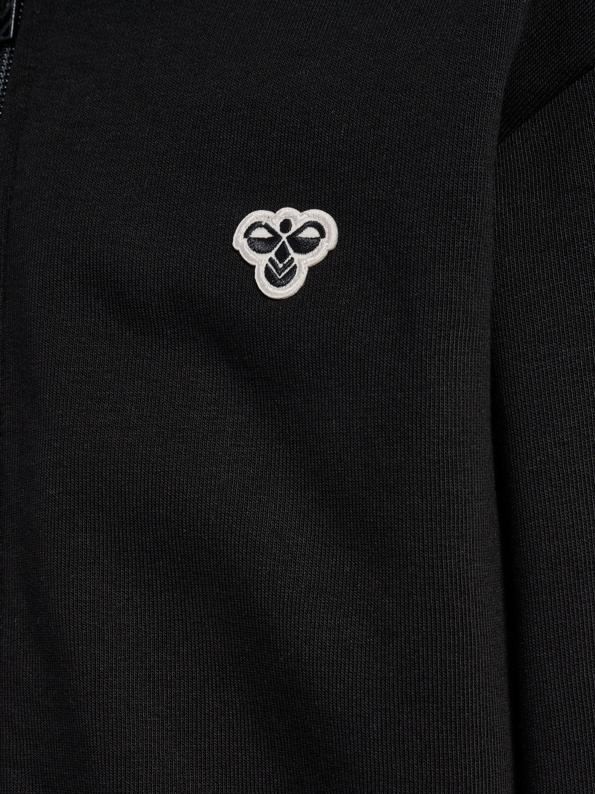 hmlJR LOOSE ZIP HOODIE BEE
