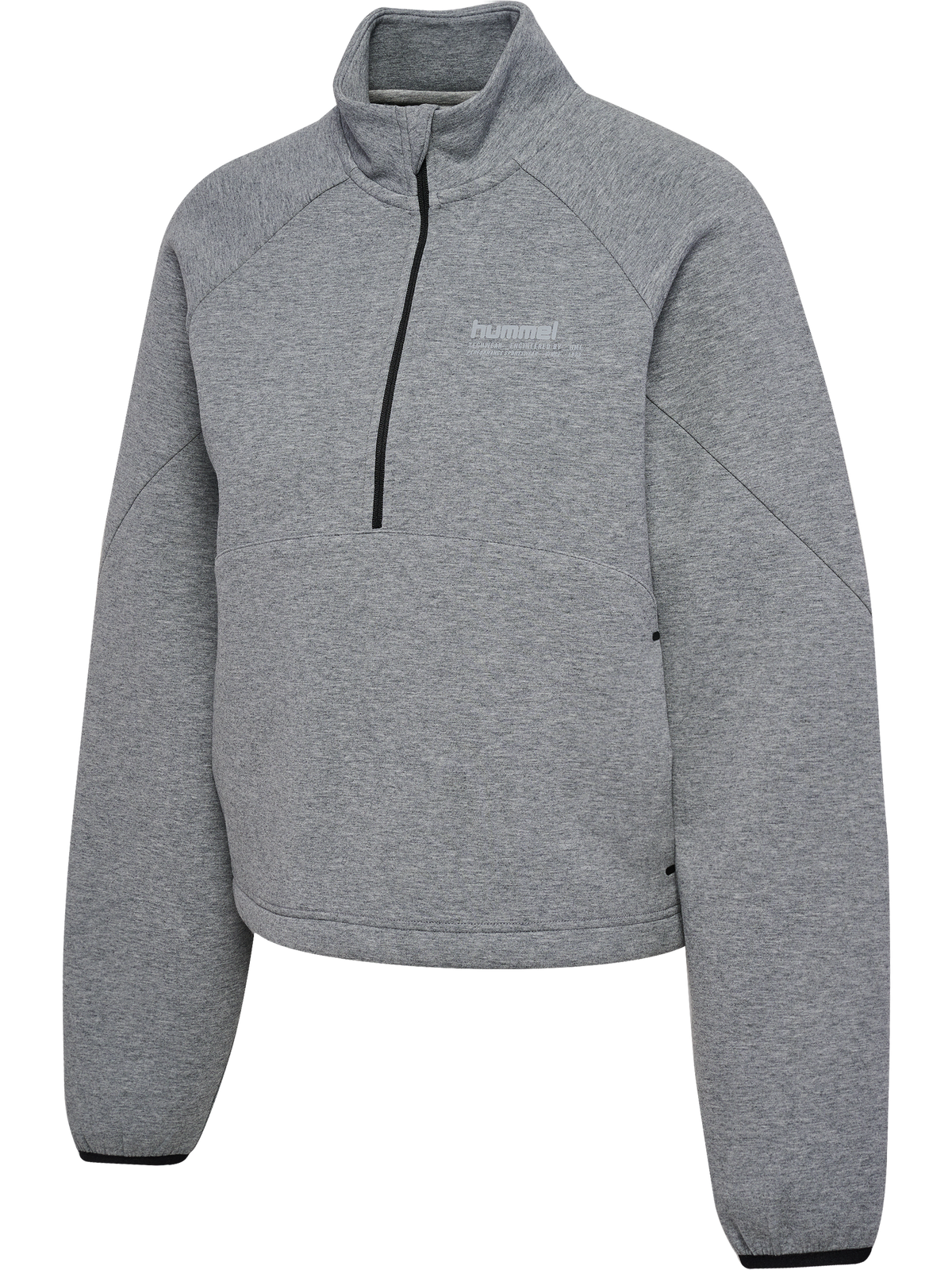 hmlTECH FLEECE WOMEN BOXY HALF ZIP