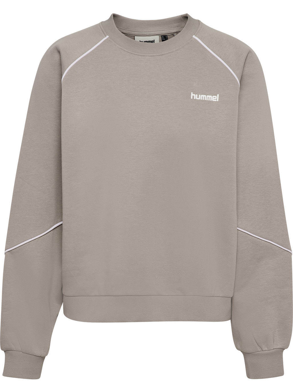 hmlKEEPER W BOXY PIPING CREWNECK
