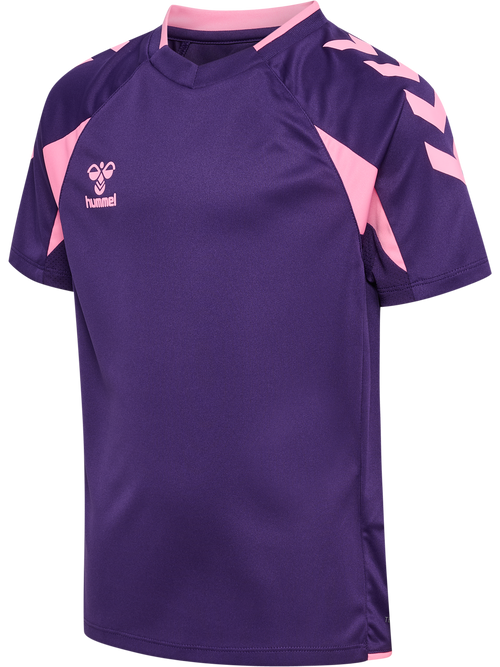 hummel CORE 2.0 JERSEY S/S KIDS - ACAI/COTTON CANDY | hummel.net