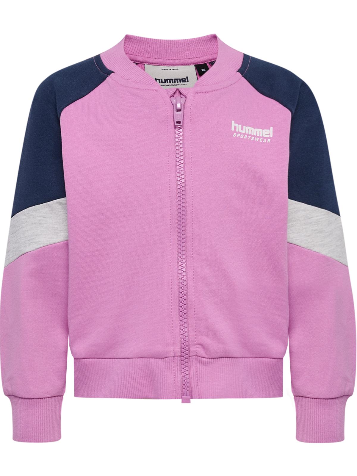 hmlMINI LOOSE BLOCK ZIP JACKET