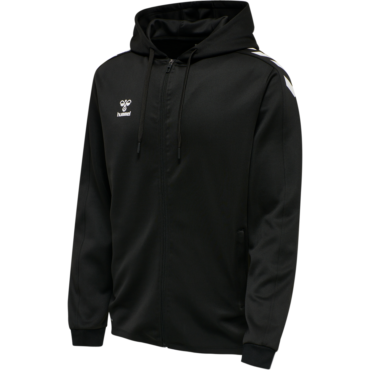hmlCORE XK POLY ZIP HOOD SWEAT
