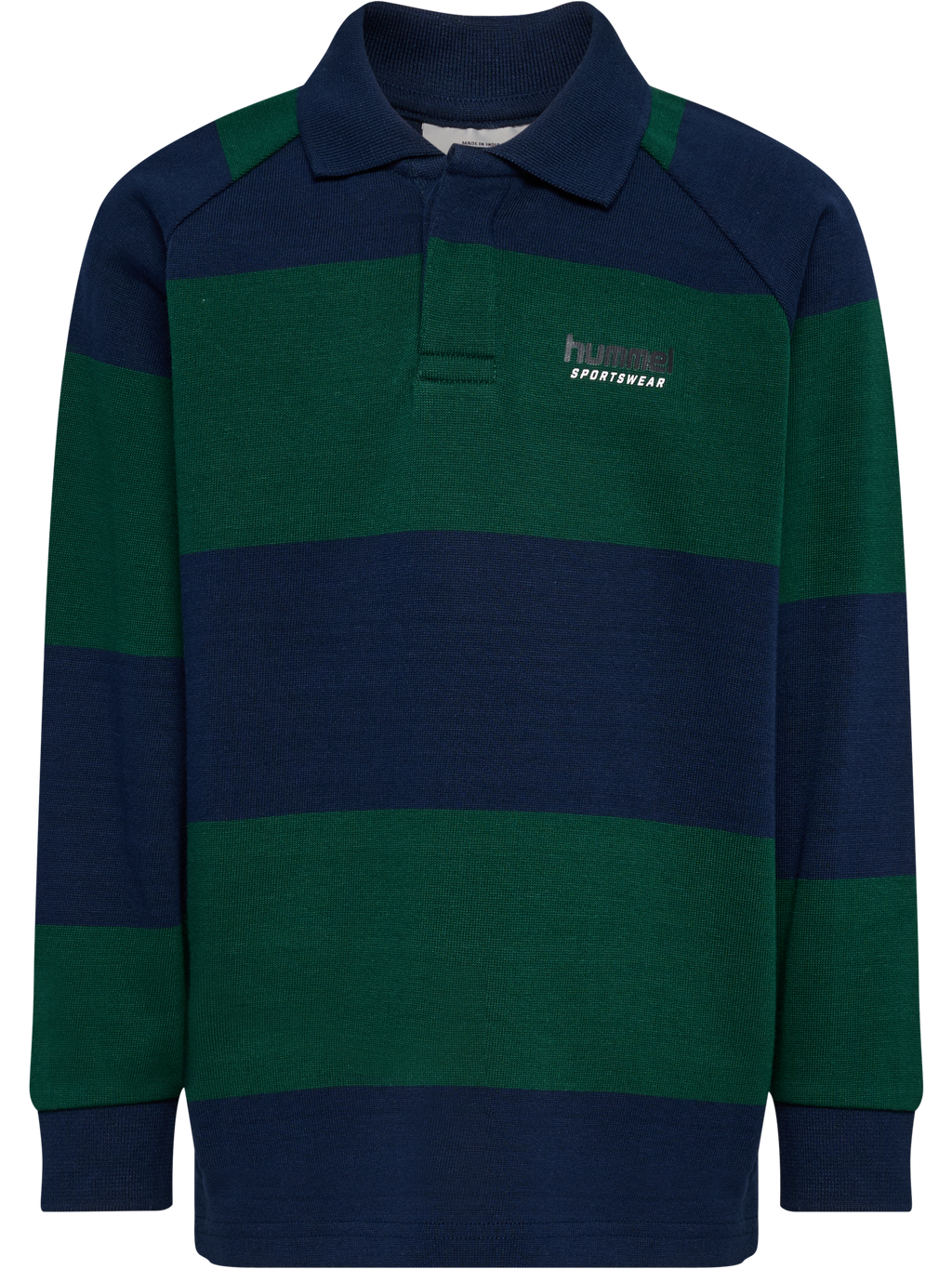 hmlJR LOOSE STRIPED POLO L/S