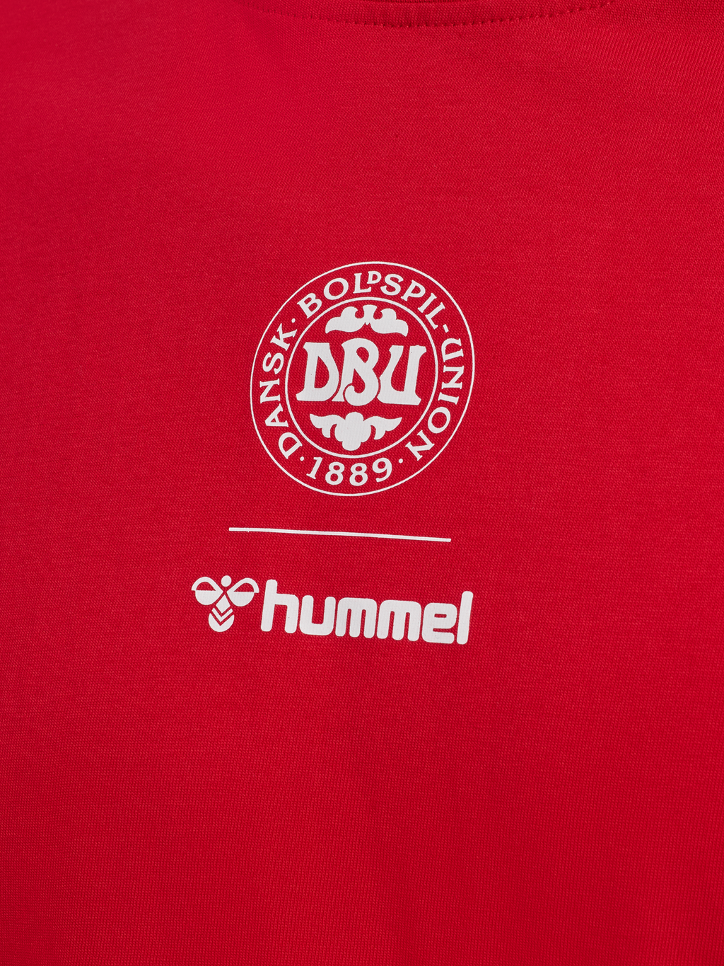 DBU 26 FAN RED-WHITE TEE SS