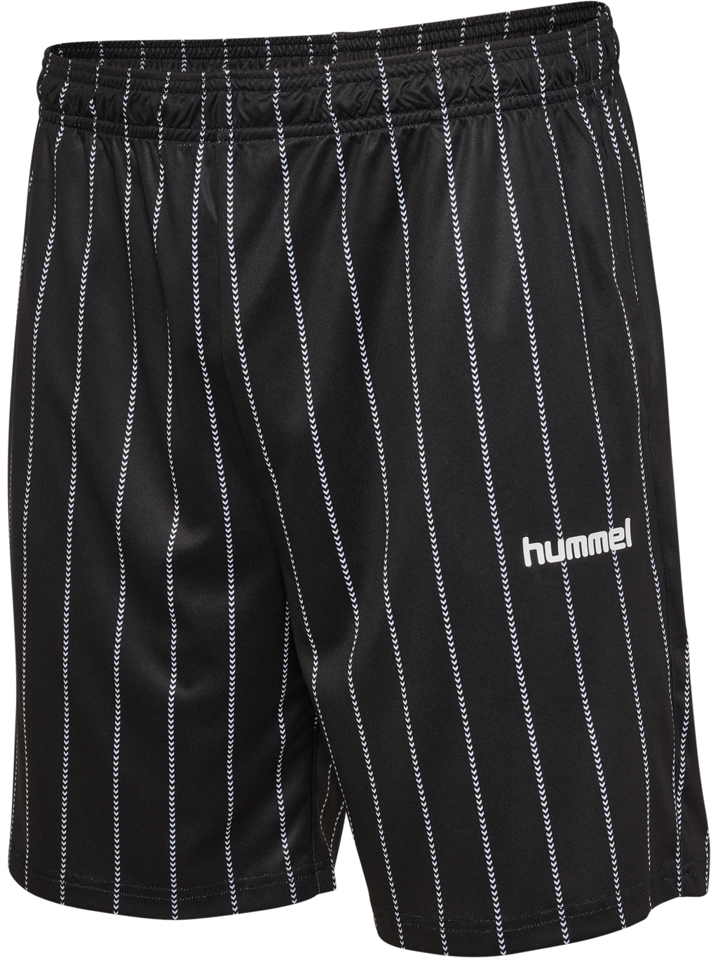 Chevron Pinstripe Shorts