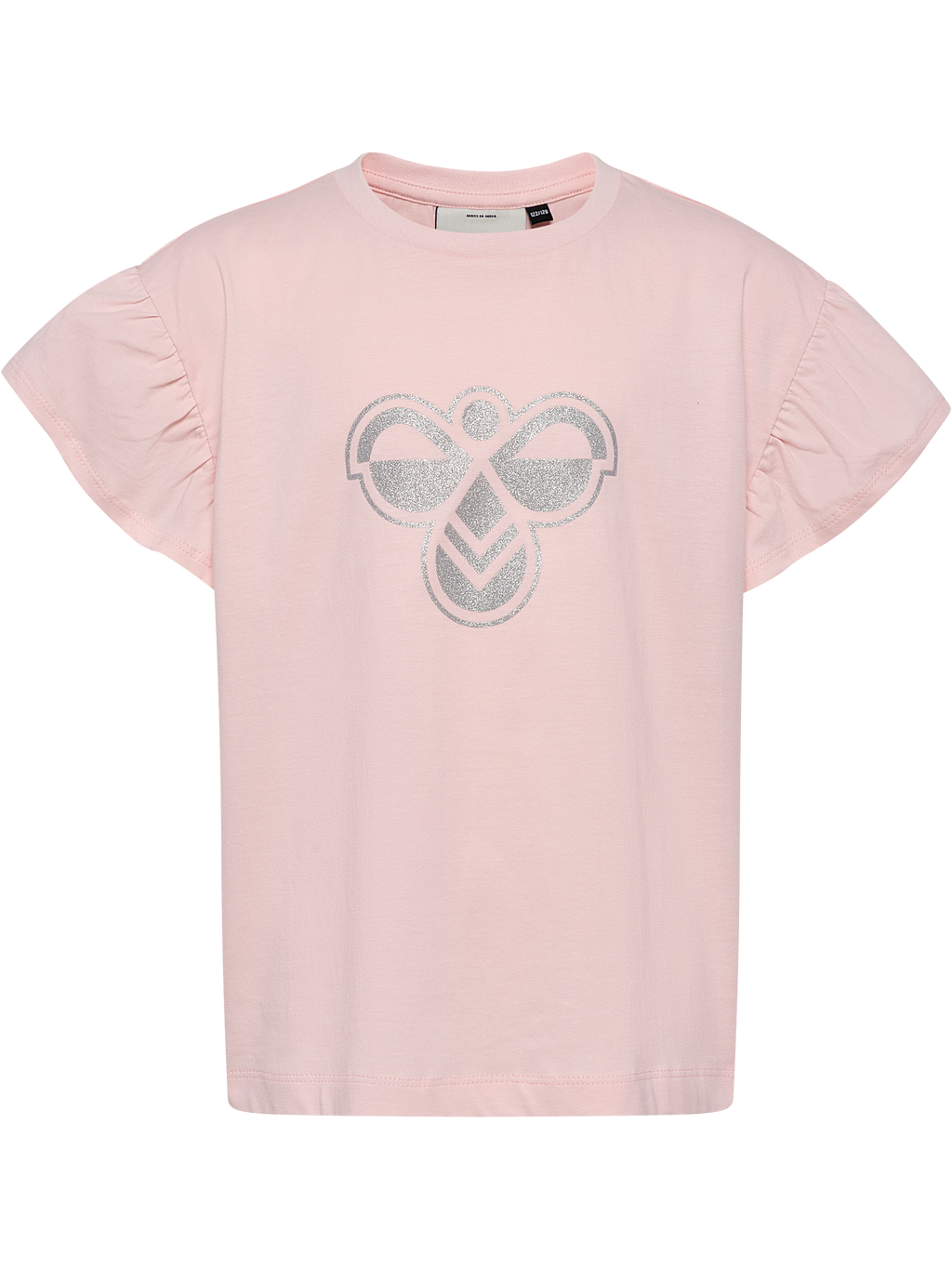 hmlJR RUFFLE T-SHIRT SS BIG BEE