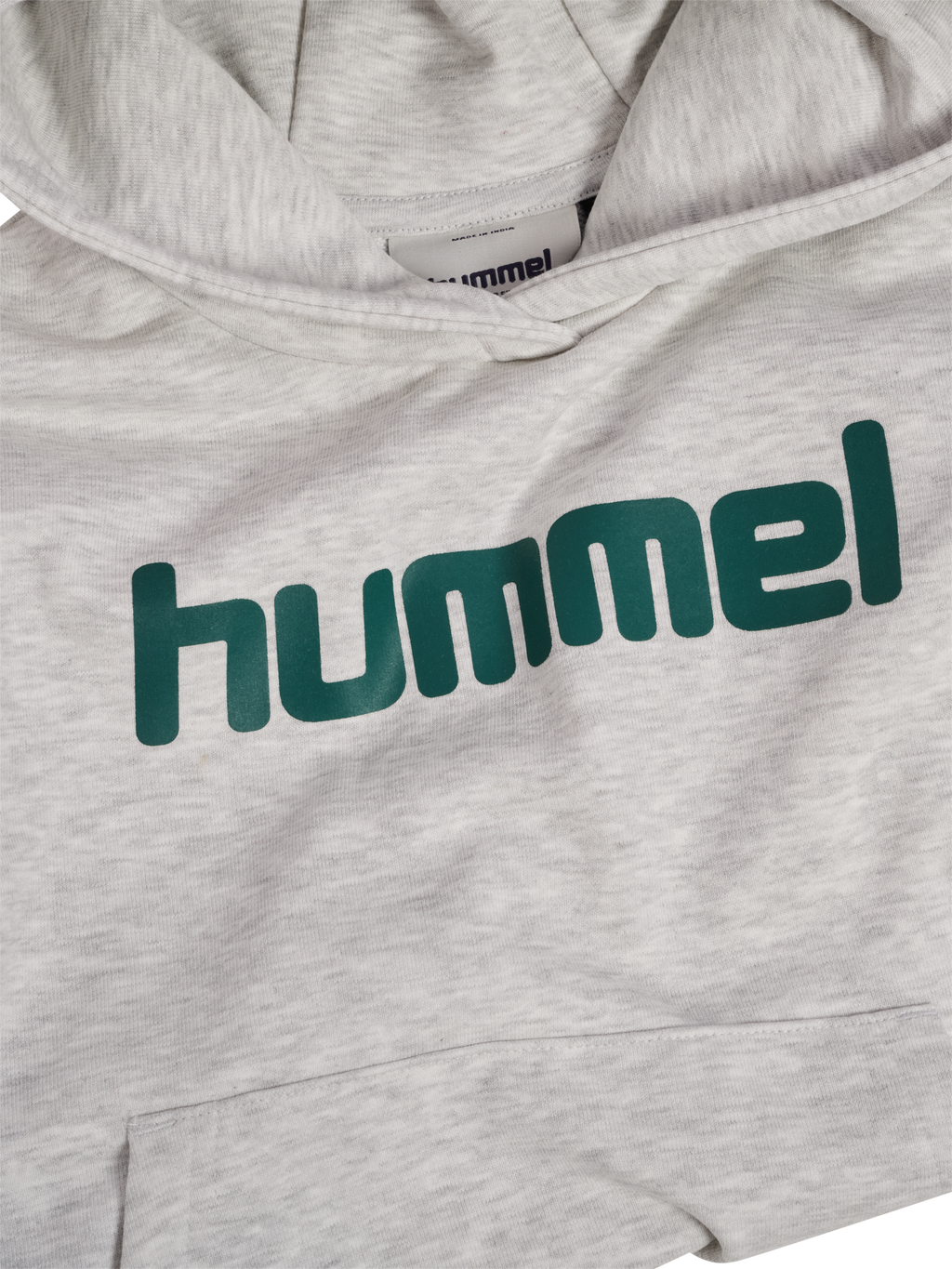 hmlJR BOXY HOODIE LOGO