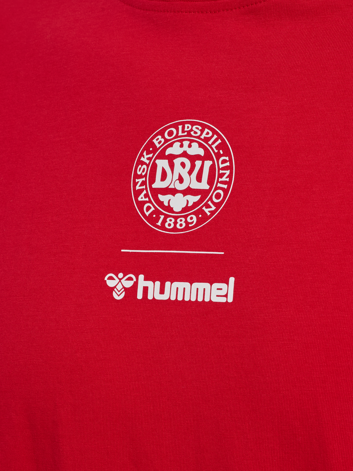 DBU 26 FAN RED-WHITE TEE LS