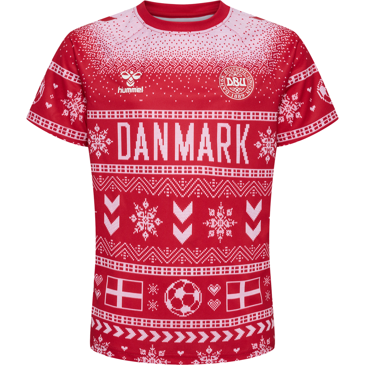 HMLDBU FAN XMAS JERSEY S/S KIDS