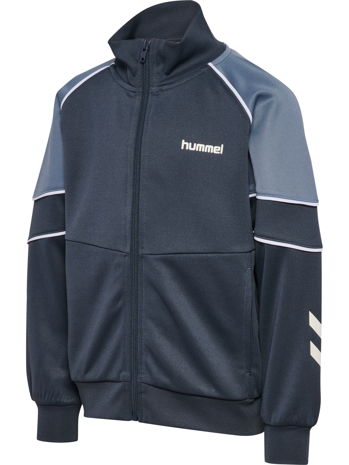 hmlJR REG POLY BLOCK ZIP JACKET