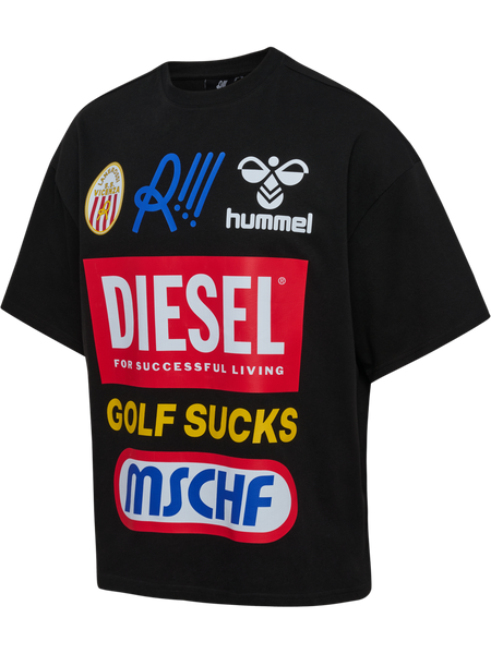 hummel LRV x MSCHF x T-SHIRT SS - BLACK | hummel.net