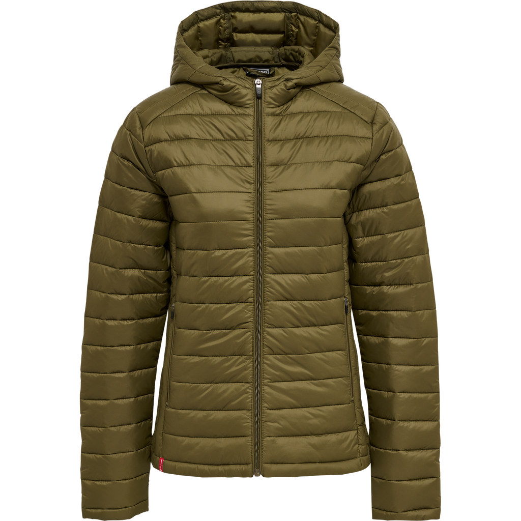 hmlRED QUILTED HOOD JACKET WOMAN