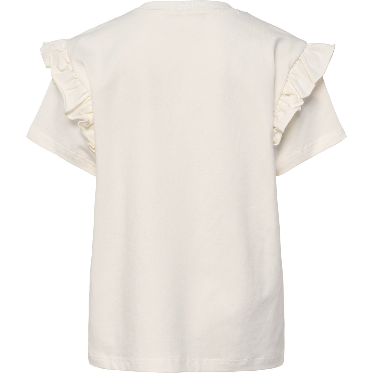 hmlFLOWY RUFFLE T-SHIRT S/S