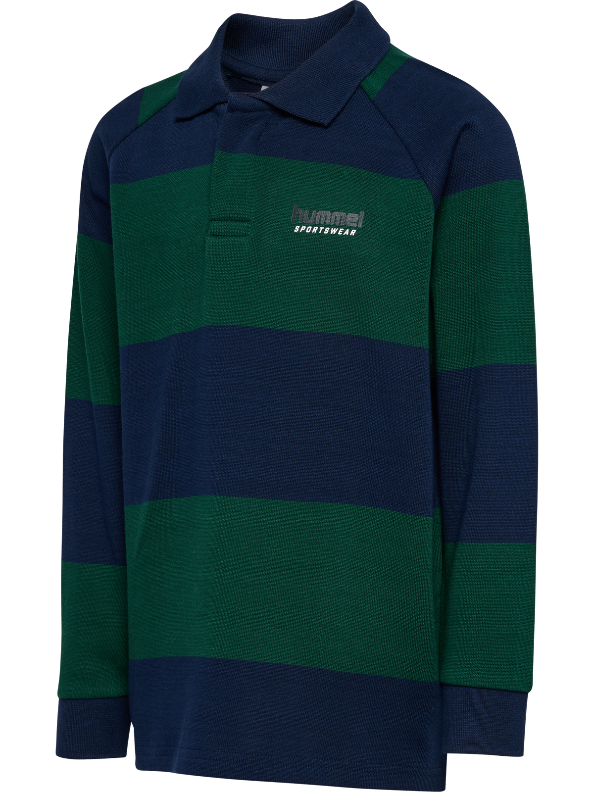 hmlJR LOOSE STRIPED POLO L/S