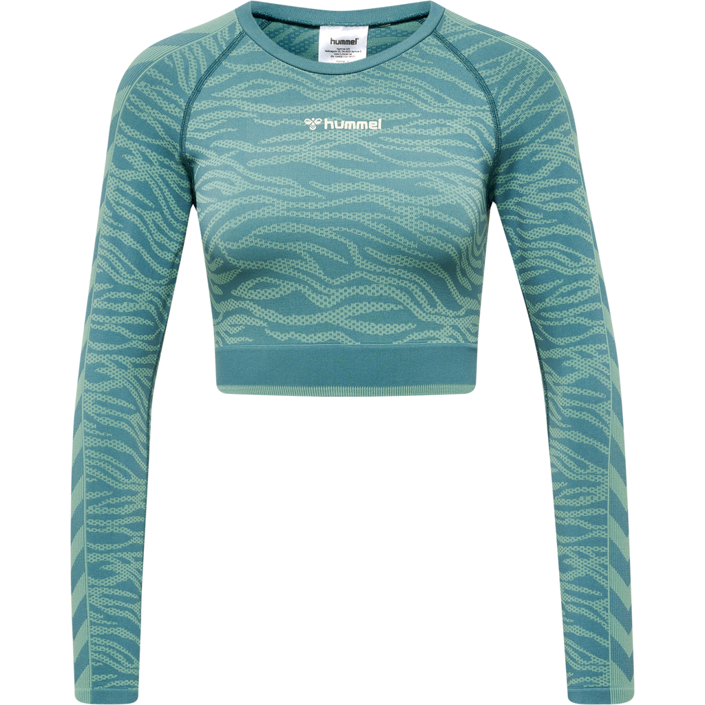 hmlMT SAGA SEAMLESS CROP T-SHIRT LS