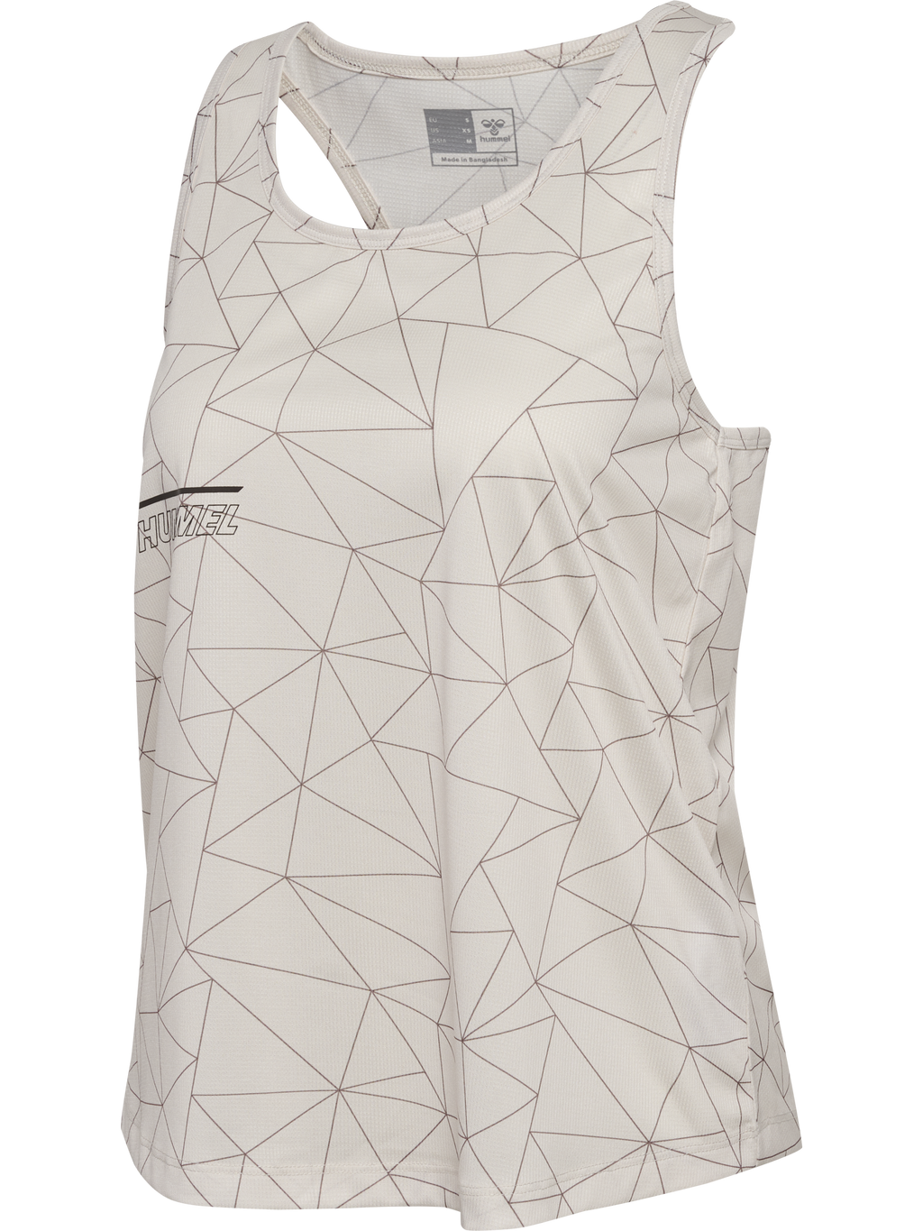 hmlCOURT AOP LIGHT WEIGHT TANKTOP W LIGHT GREY