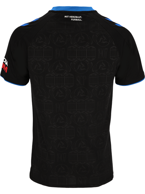 hummel SCP07 26/27 HOME JERSEY S/S - BLACK | hummel.net