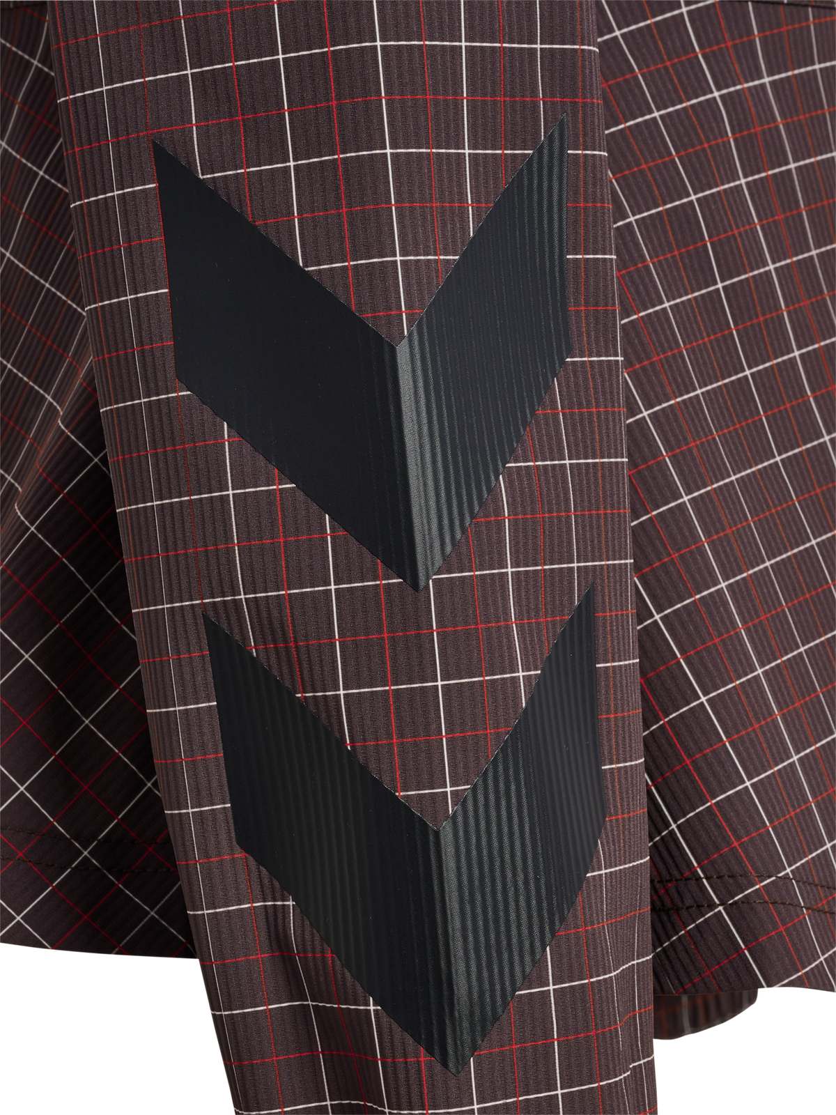 hmlI-D FUNNEL NECK CHECK JACKET