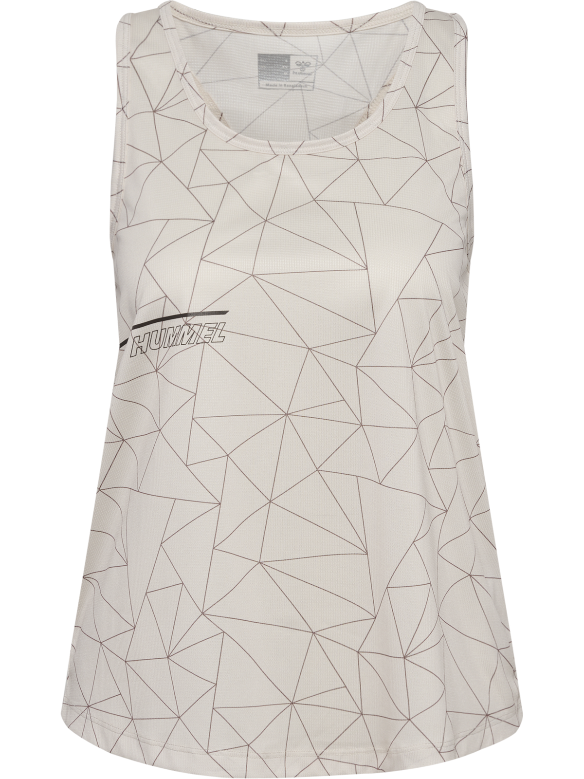 hmlCOURT AOP LIGHT WEIGHT TANKTOP W LIGHT GREY