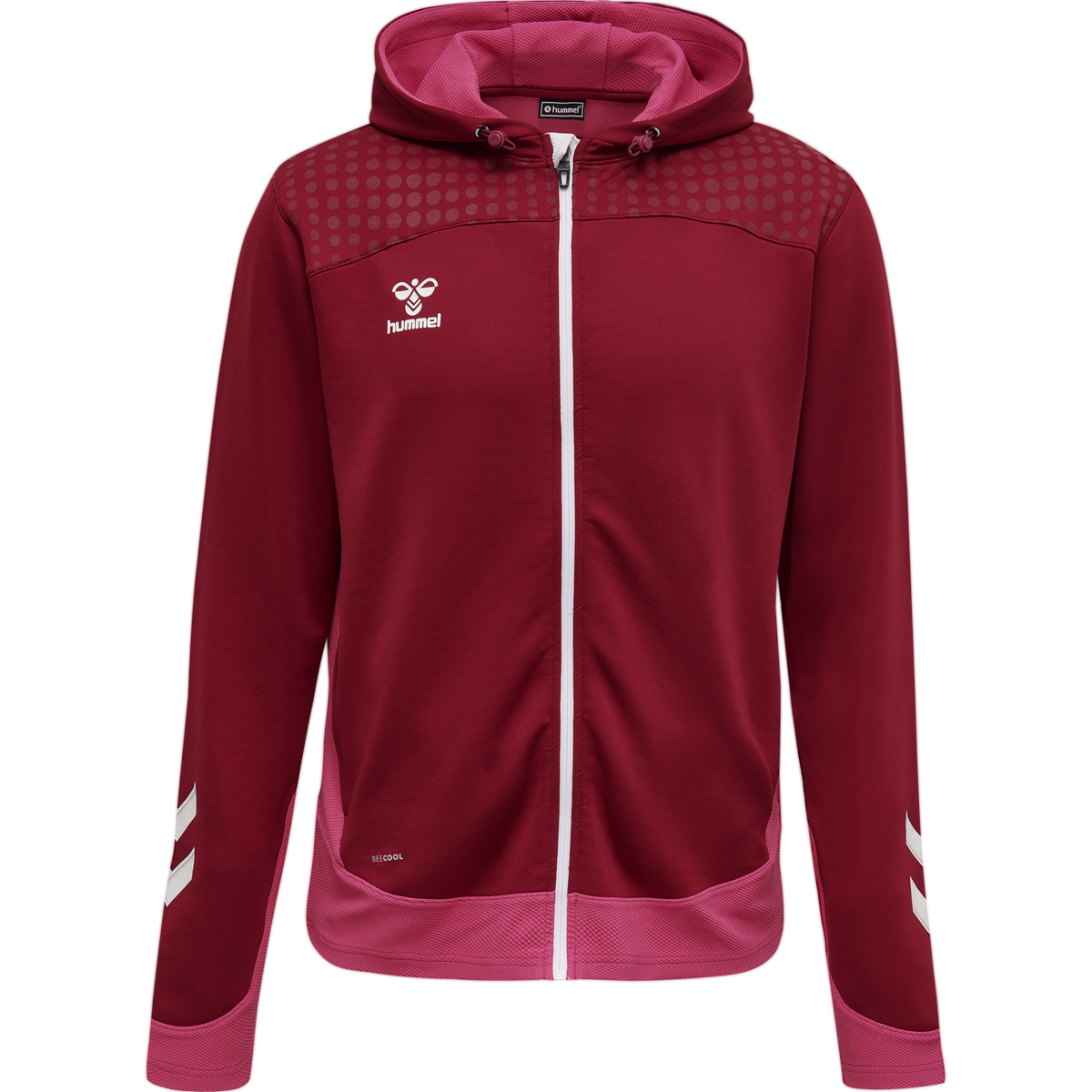 hmlLEAD ZIP POLY HOODIE