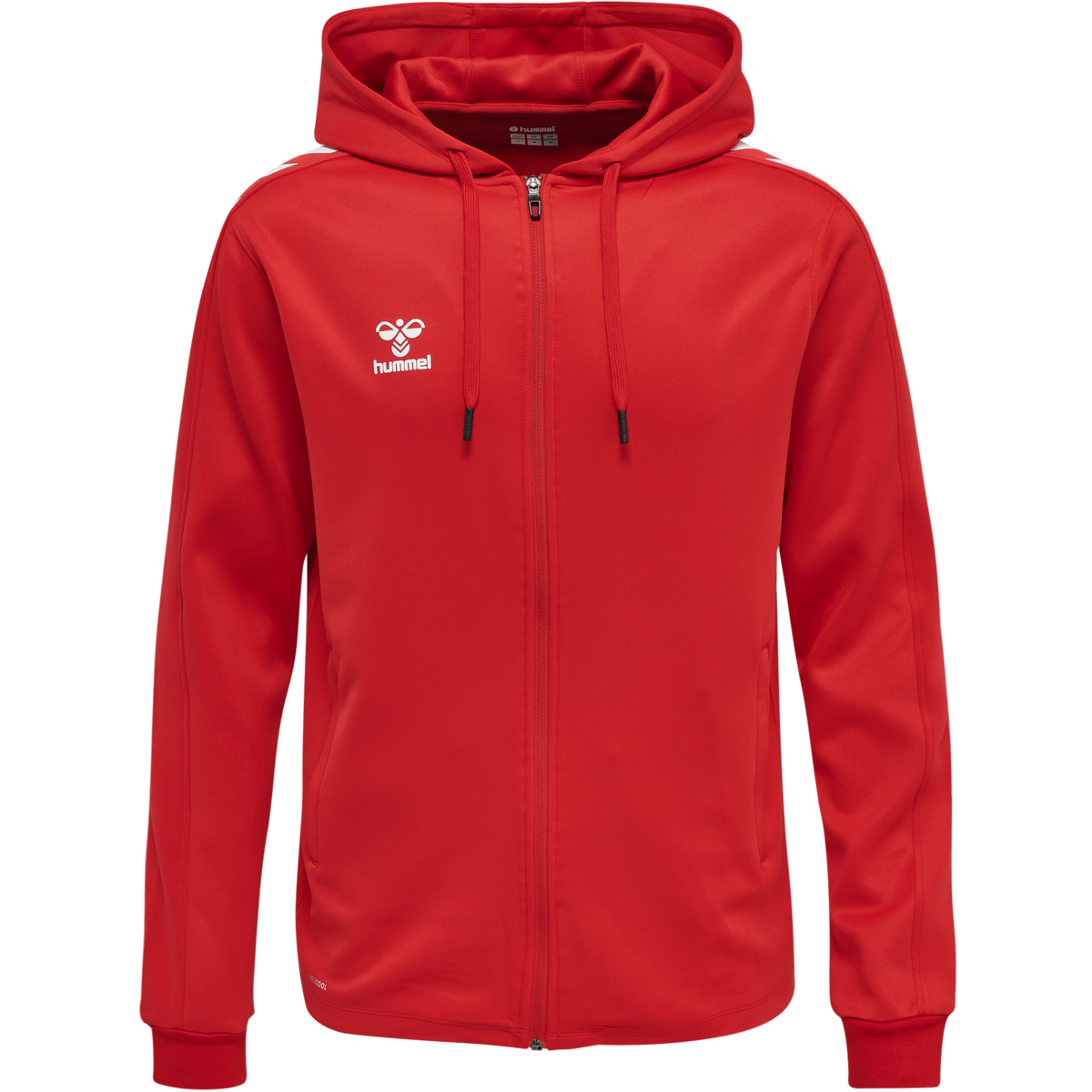 hmlCORE XK POLY ZIP HOOD SWEAT