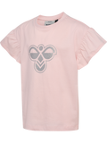 hmlJR RUFFLE T-SHIRT SS BIG BEE
