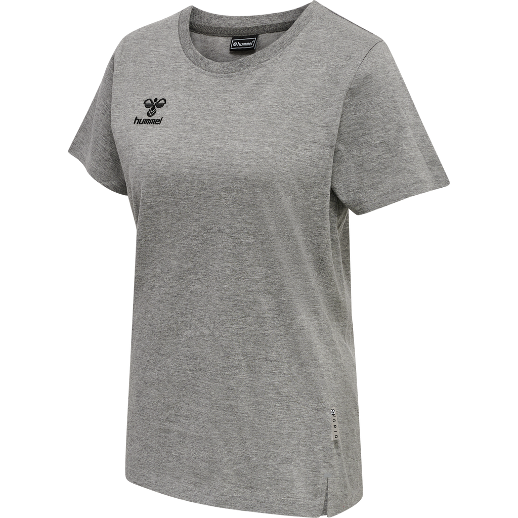 hmlMOVE GRID COTTON T-SHIRT S/S WOM
